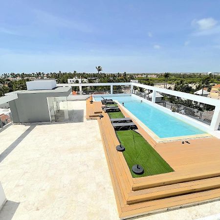 Rooftop Pool Ducassi Studio Suites Deluxe Hotel Beach Club & Spa Punta Cana Extérieur photo
