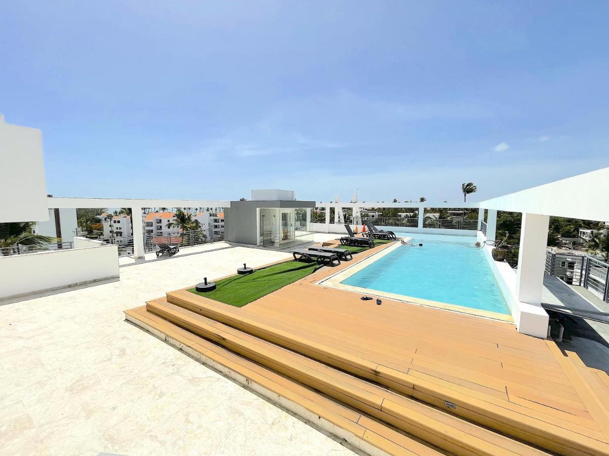 Rooftop Pool Ducassi Studio Suites Deluxe Hotel Beach Club & Spa Punta Cana Extérieur photo