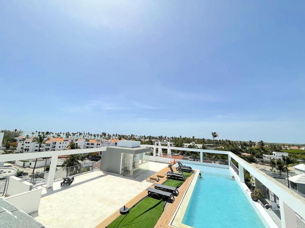 Rooftop Pool Ducassi Studio Suites Deluxe Hotel Beach Club & Spa Punta Cana Extérieur photo